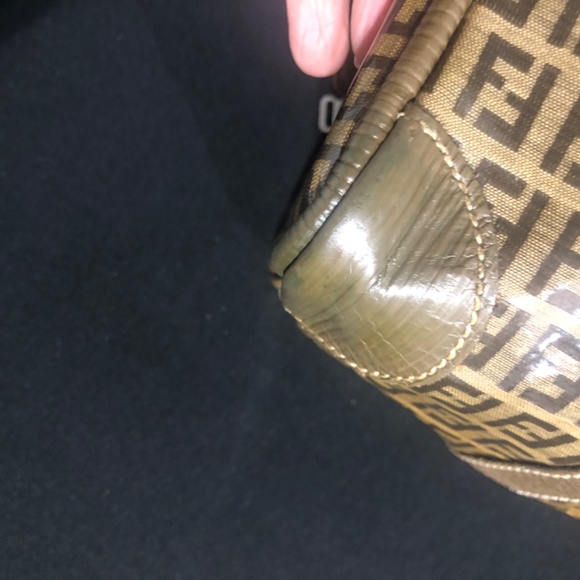 💥SOLD💥🌺Restored Authentic Fendi Monogram Boston Satchel🌺 - Picture 9 of 14